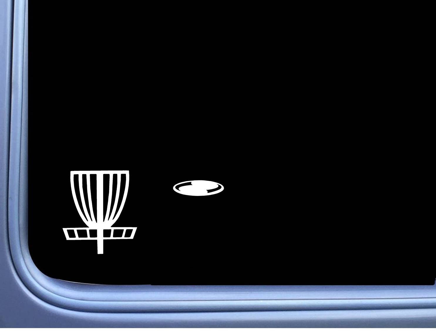 Disc Golf Plain L771 8 inch Sticker putter driver basket Decal