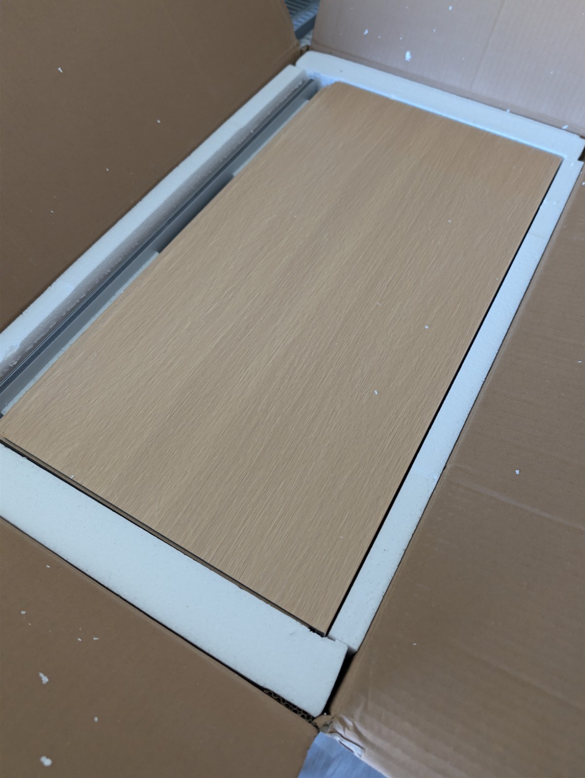 Wire Rack Covers for Pantry Wood Grain (6 PCS), 24"W * 12"D(Ready to Use)
