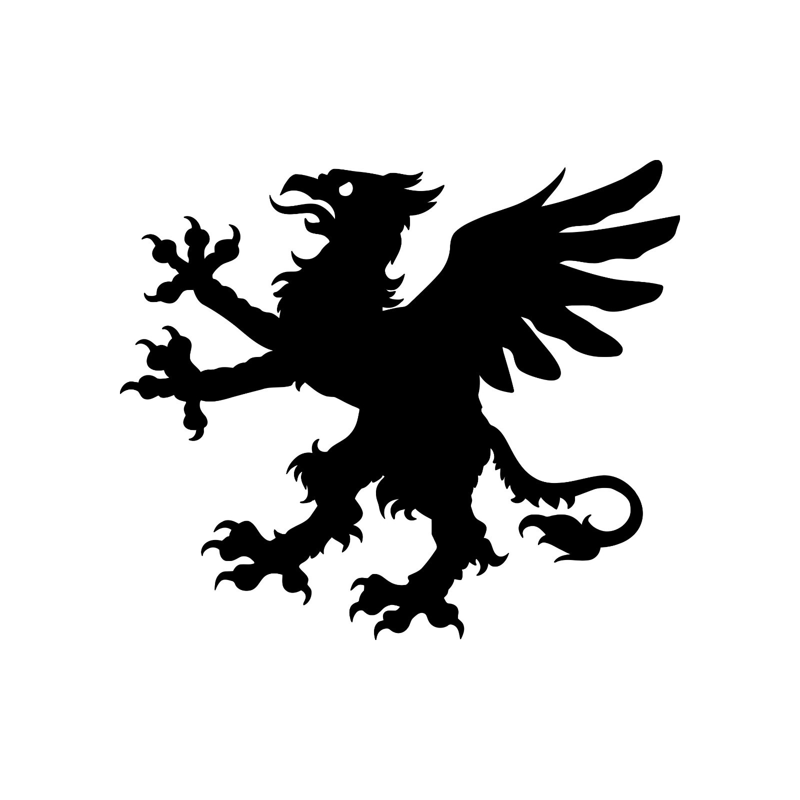 HERALDIC GRIFFIN -V1- Vinyl Decal Sticker – Coat of Arms Heraldry Lion Eagle