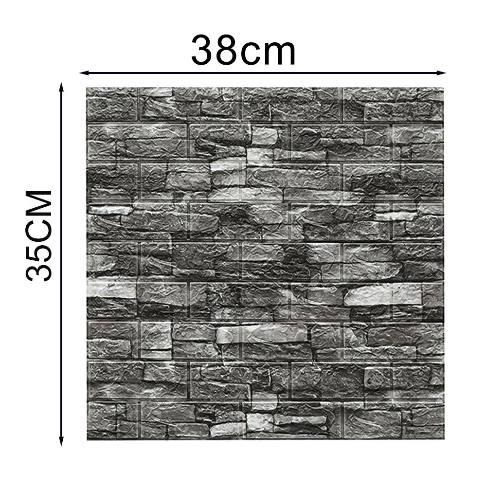 Protect Your Walls with Soft Foam Panel 3D Brick for TILE Design (20 Pieces)