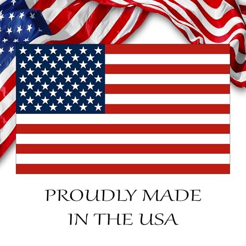 US United States of America USA Flag Car Truck Window Decal Sticker 3×5 Inch