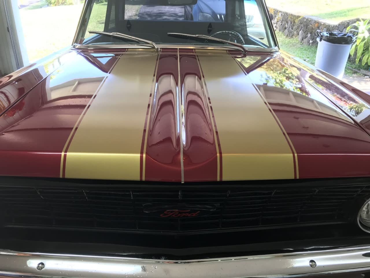 Vinyl Pinstriping Tape 1/2" Copper Decals and Stickers for Crafting
