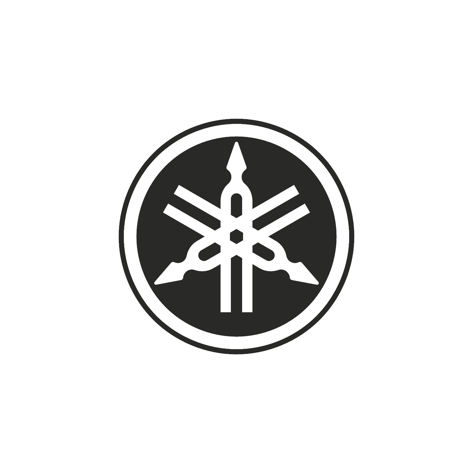 Yamaha Tuning Fork Logo Vinyl Decal Window Bumper Sticker Off Road 4×4 / JetSki