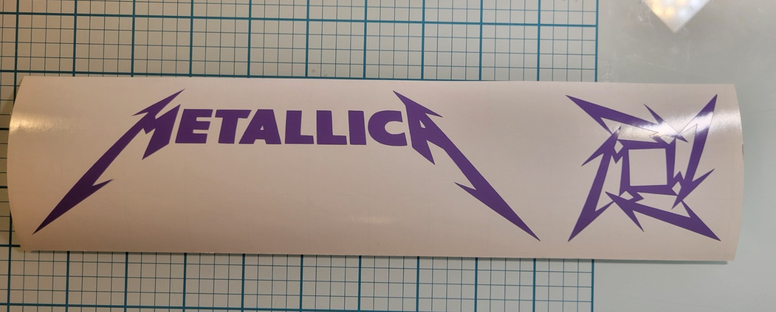 Metallica Vinyl Decal Windows Cars Trucks Laptops Lockers Yeti Boards Glass