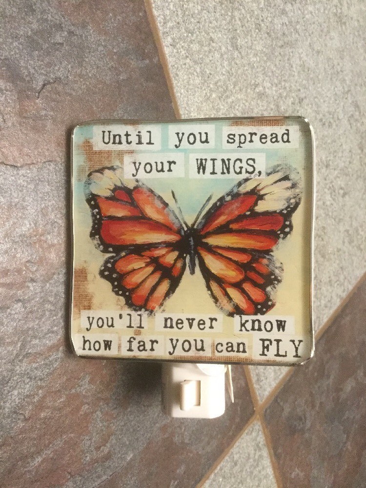 GANZ NITELITE BUTFLY UNTIL U SPREAD YOUR WINGS, U’LL NEVER KNOW HOW FAR U CAN FL