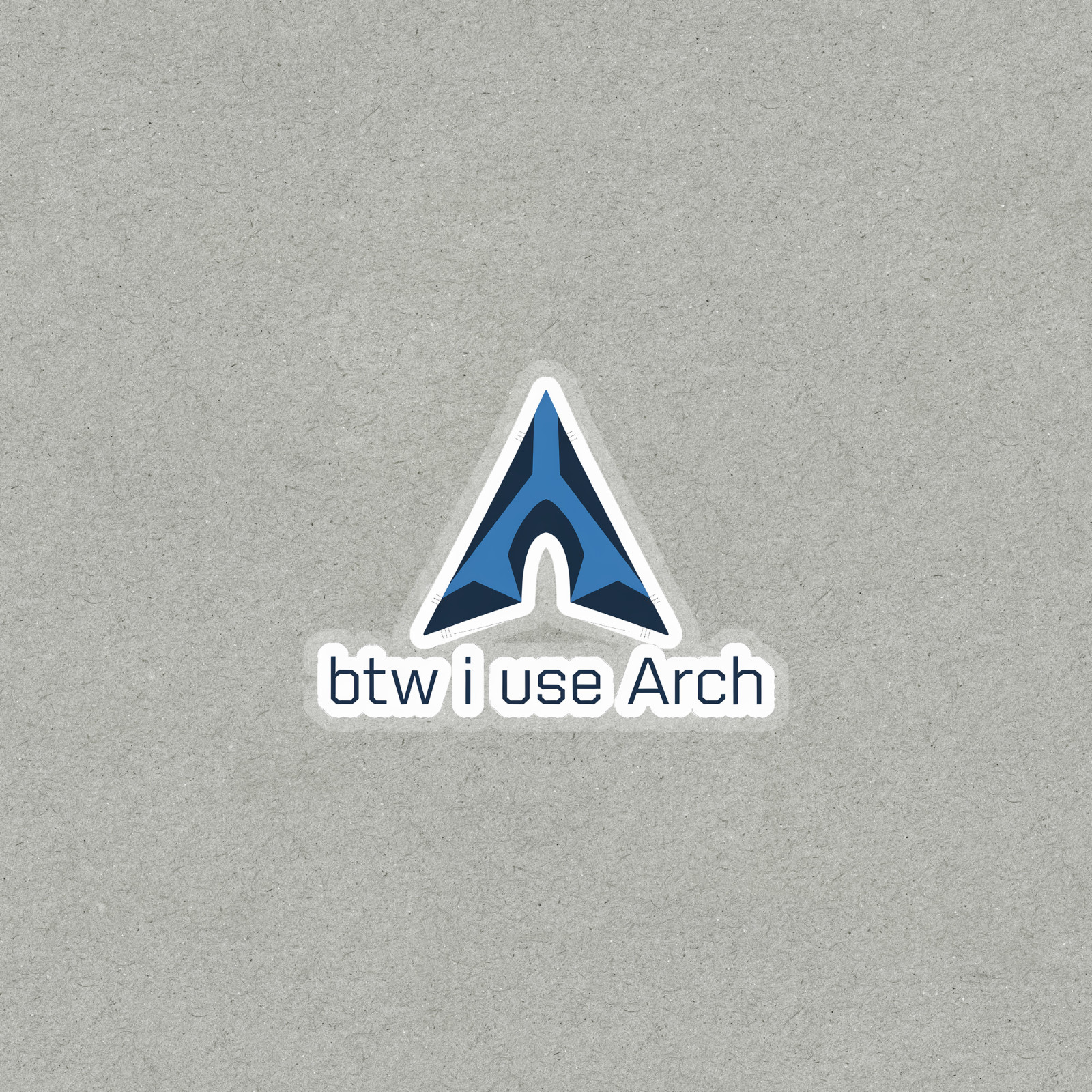 I use Arch Linux sticker – show your Arch pride & join the btw community #5746