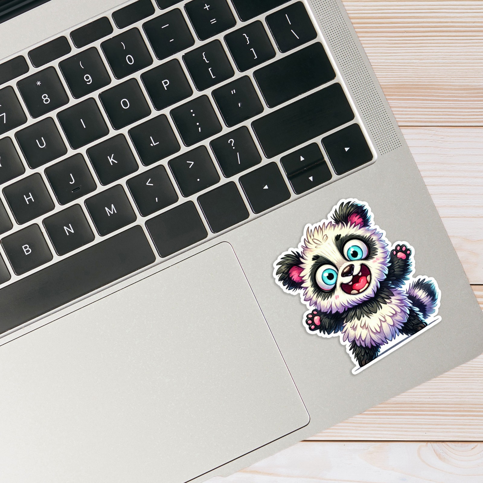Angry Panda – Vinyl Decal Sticker – Car Window Laptop – #461