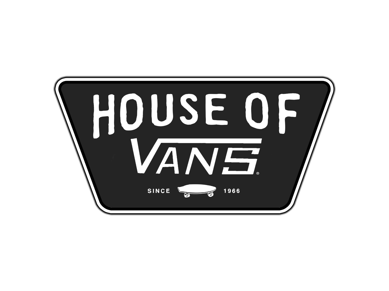 #0729 House Of Vans Logo #1 Sticker Brand Waterproof Vinyl Decal Die-Cut Car