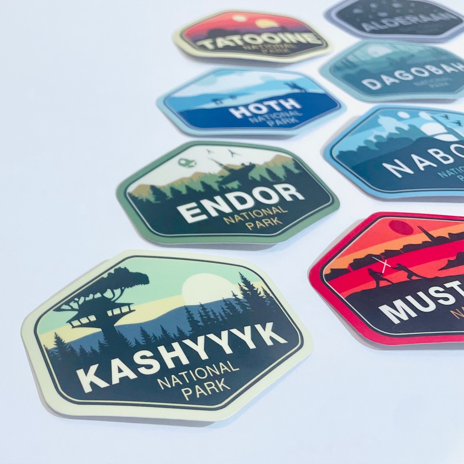 Star Wars National Parks Stickers | Pick Any 3 for $10 | Waterproof Vinyl Decals