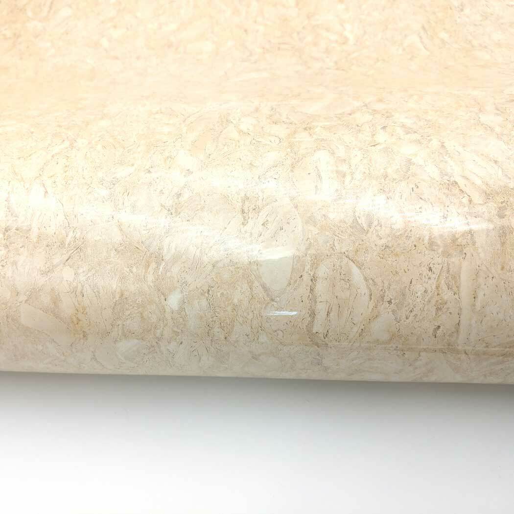 Marble Contact Paper Self adhesive – Brown Glossy Faux Marble Paper
