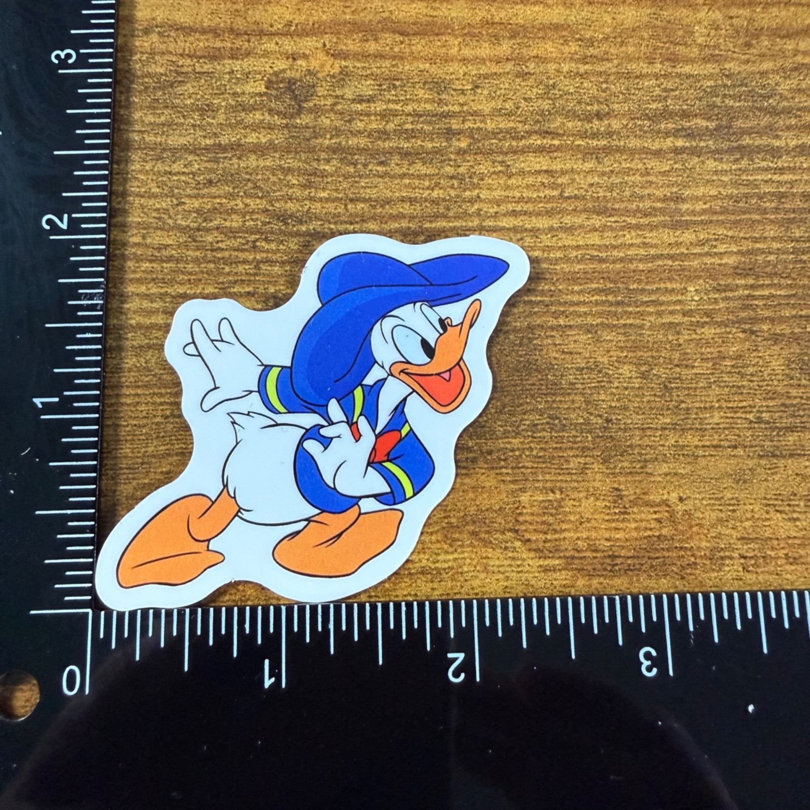 3 Stickers Disney Mickey Donald Eeyore Country Western Vinyl Decal Laptop Phone