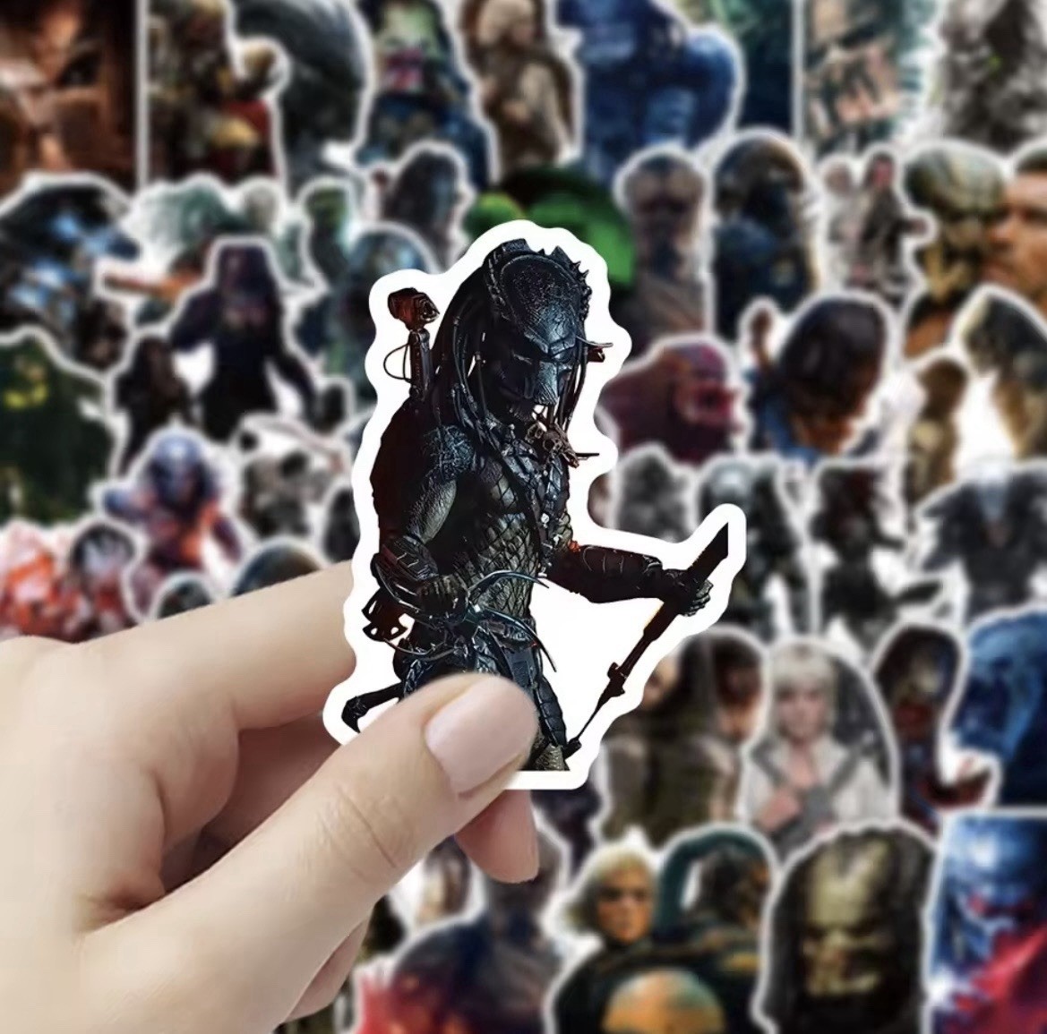 Movie Warrior Style Stickers 50pc Predator Theme Badlands Stickers FREE SHIPPING