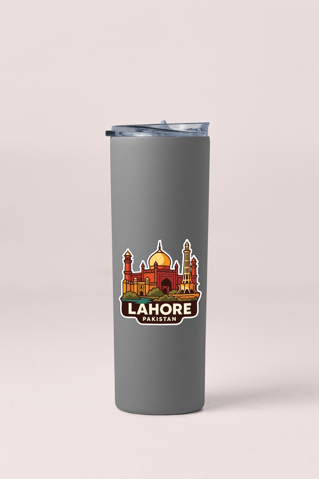 Lahore Pakistan Sticker Decal Vinyl Die-Cut City Skyline Landmark Design
