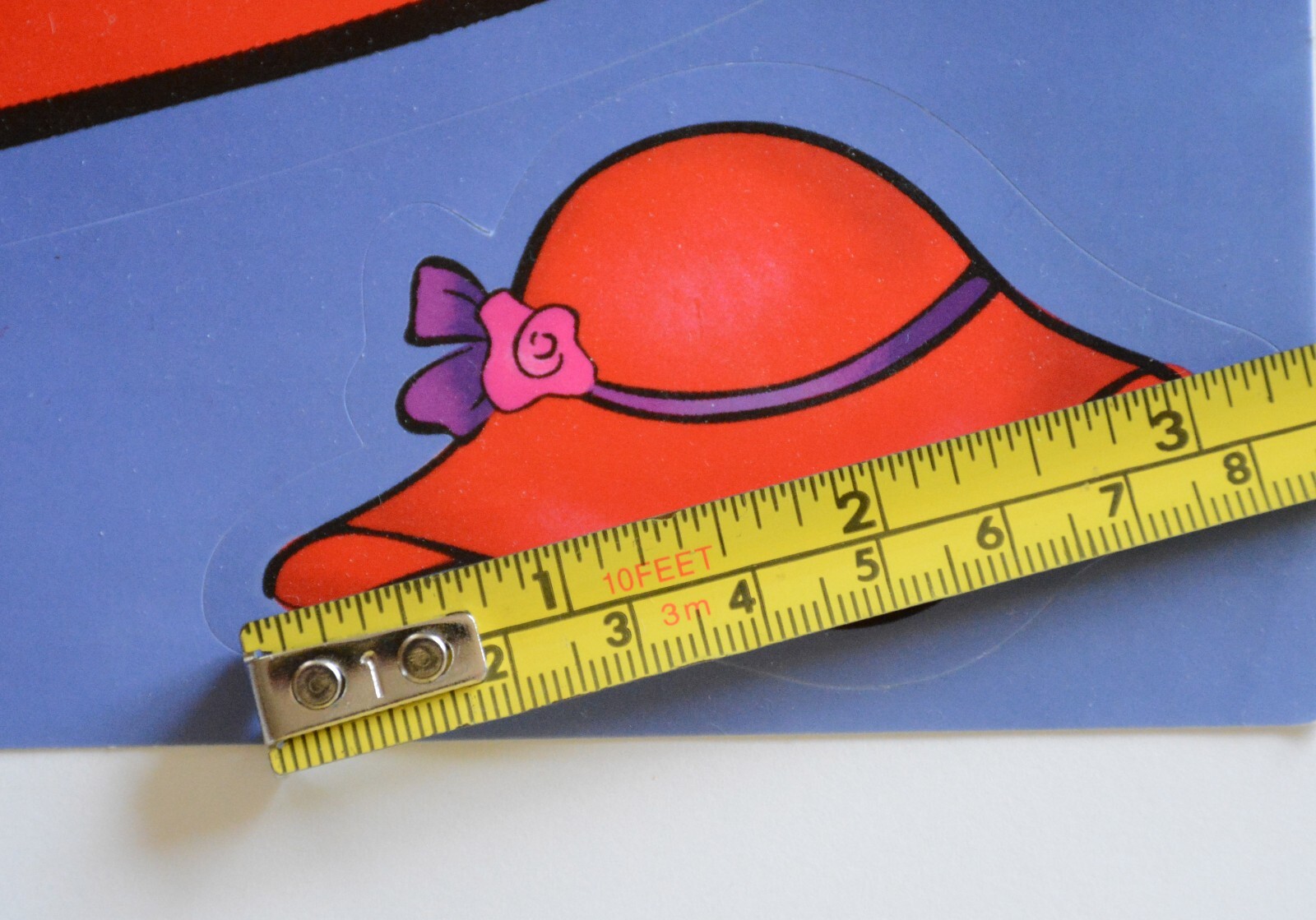 Red Hat Window Clings / Creative Expressions / Window Decal / Novelty Gift