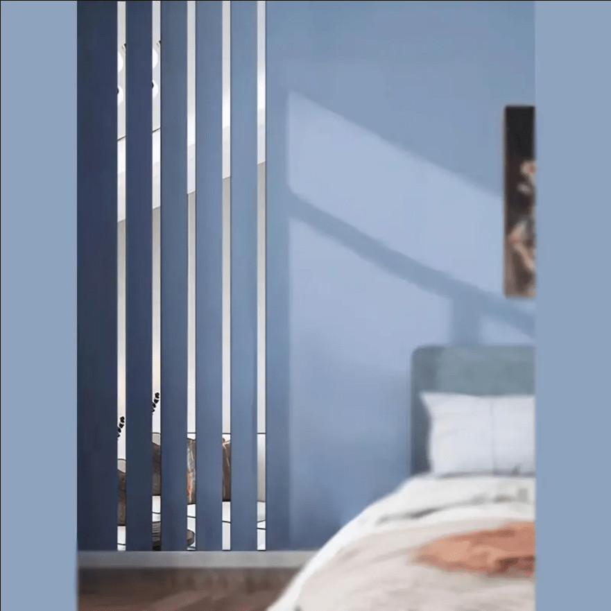 20Pcs Strip Acrylic Mirror Stickers Self Adhesive Home Wall Decoration