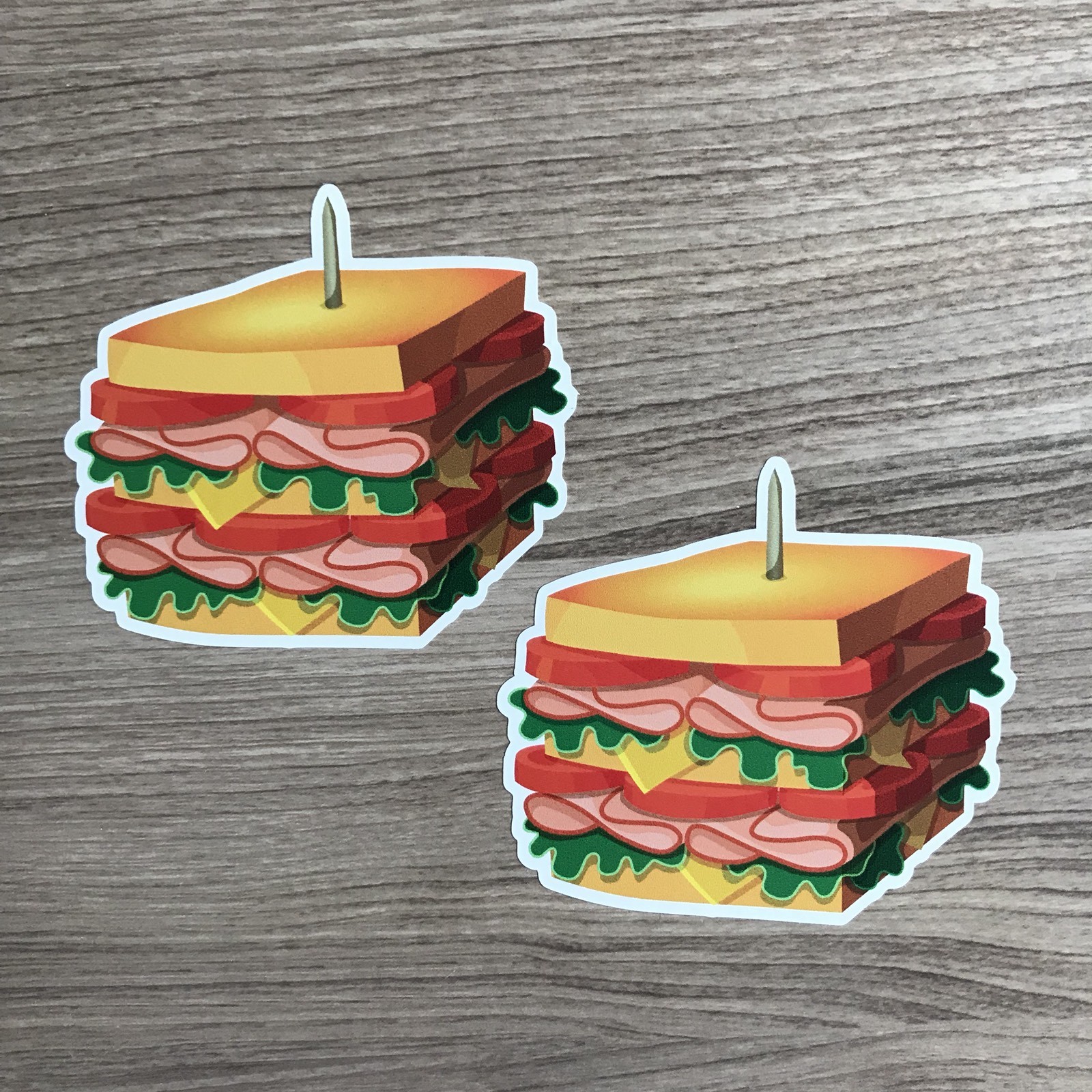 Sandwich 3.5" Wide Vinyl Sticker – BOGO