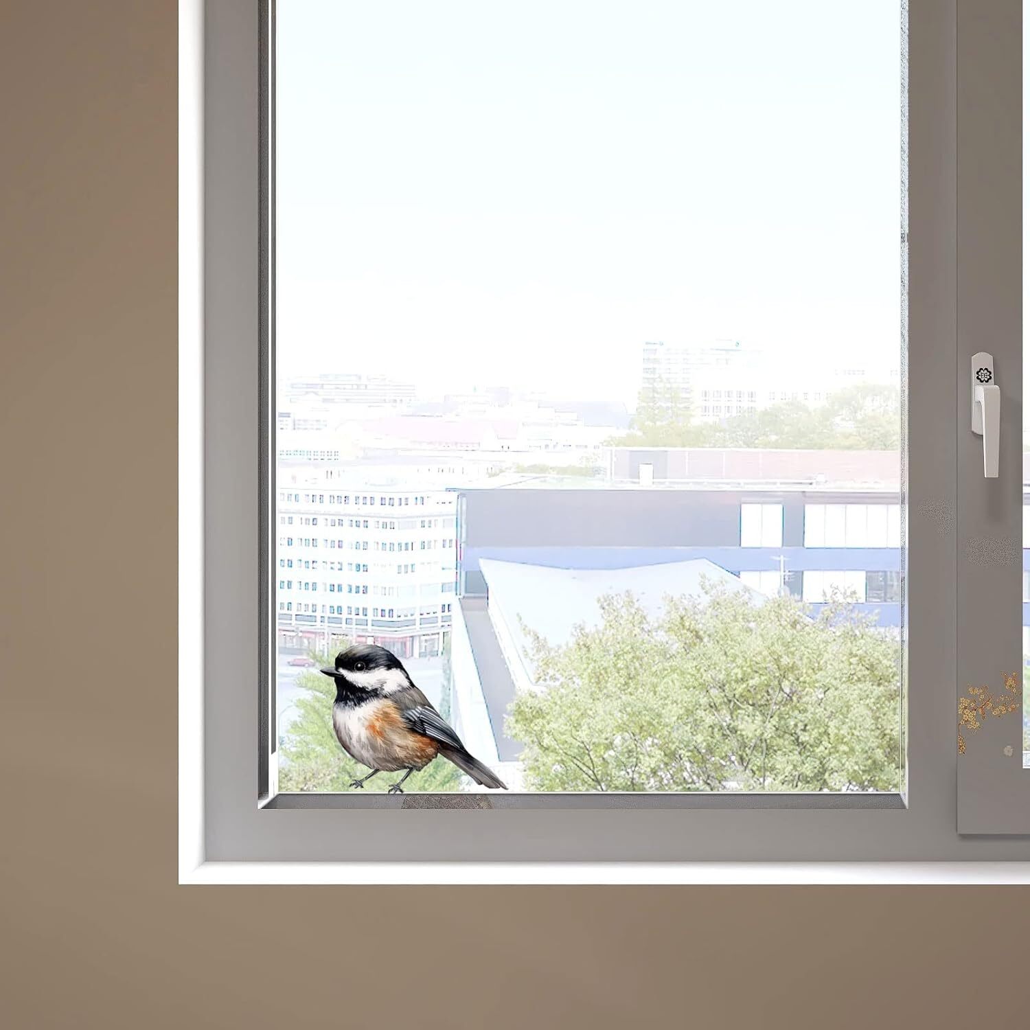 Black-Capped Chickadee, Wall Sticker, Bird Vinyl, Nursery Stickers, Medium