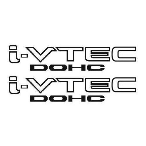 Pick your color of 2x i-VTEC DOHC JDM Sticker Decal Vinyl JDM Honda Acura ivtec