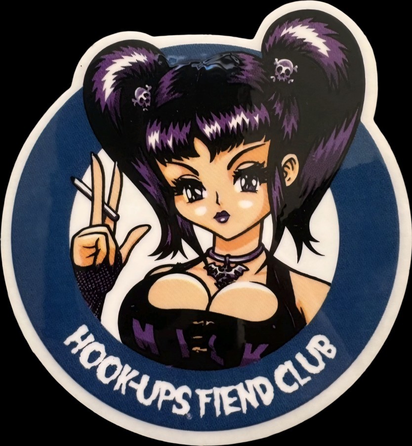 Sticker / Decal Small Die-Cut Quality Gloss Peel Qty Disc Hookups