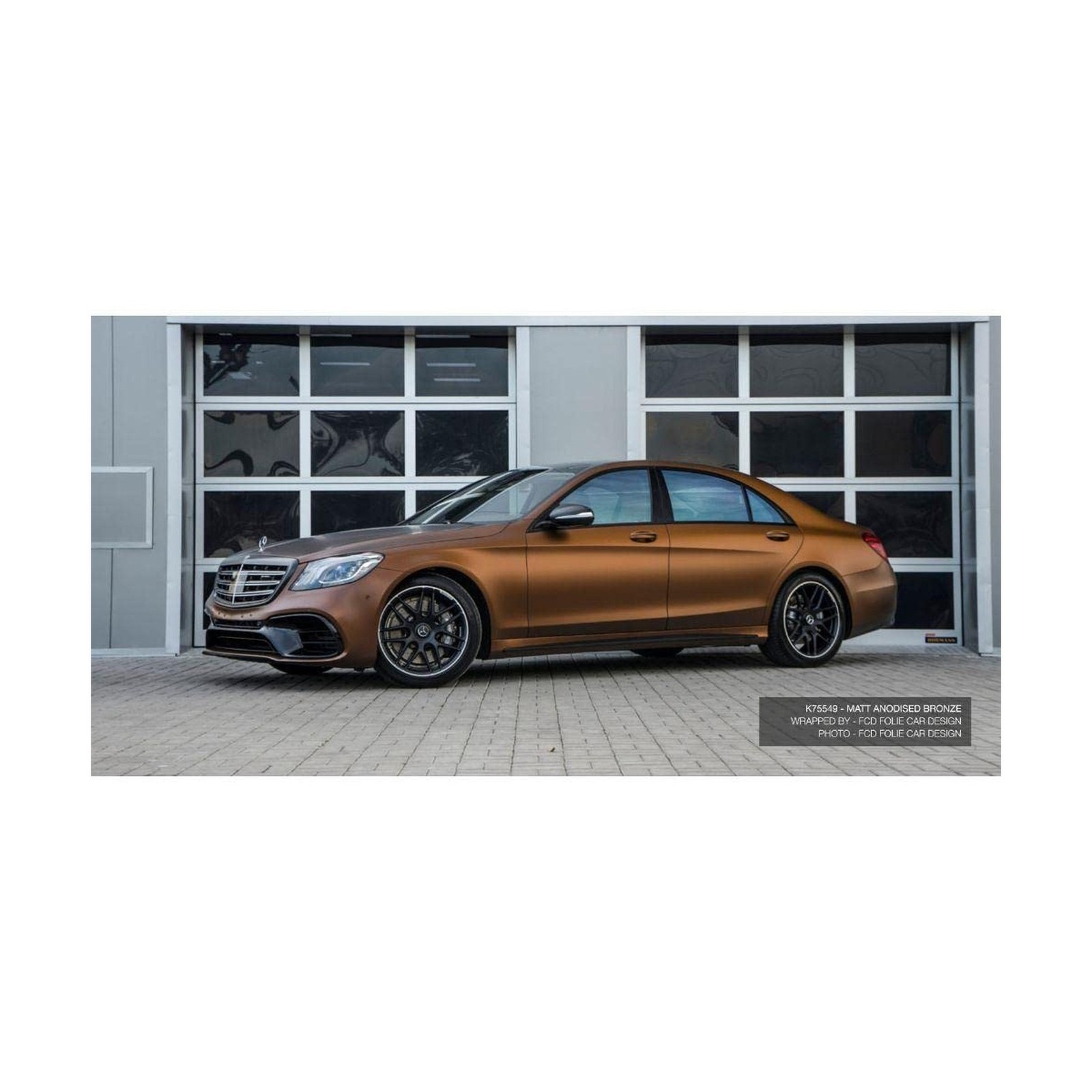 KPMF K75400 Matte Anodized Bronze| K75549 | Vinyl CAR WRAP Film (Sample 3in x…