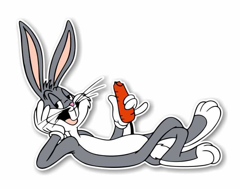 Bugs Bunny Precision Cut Decal