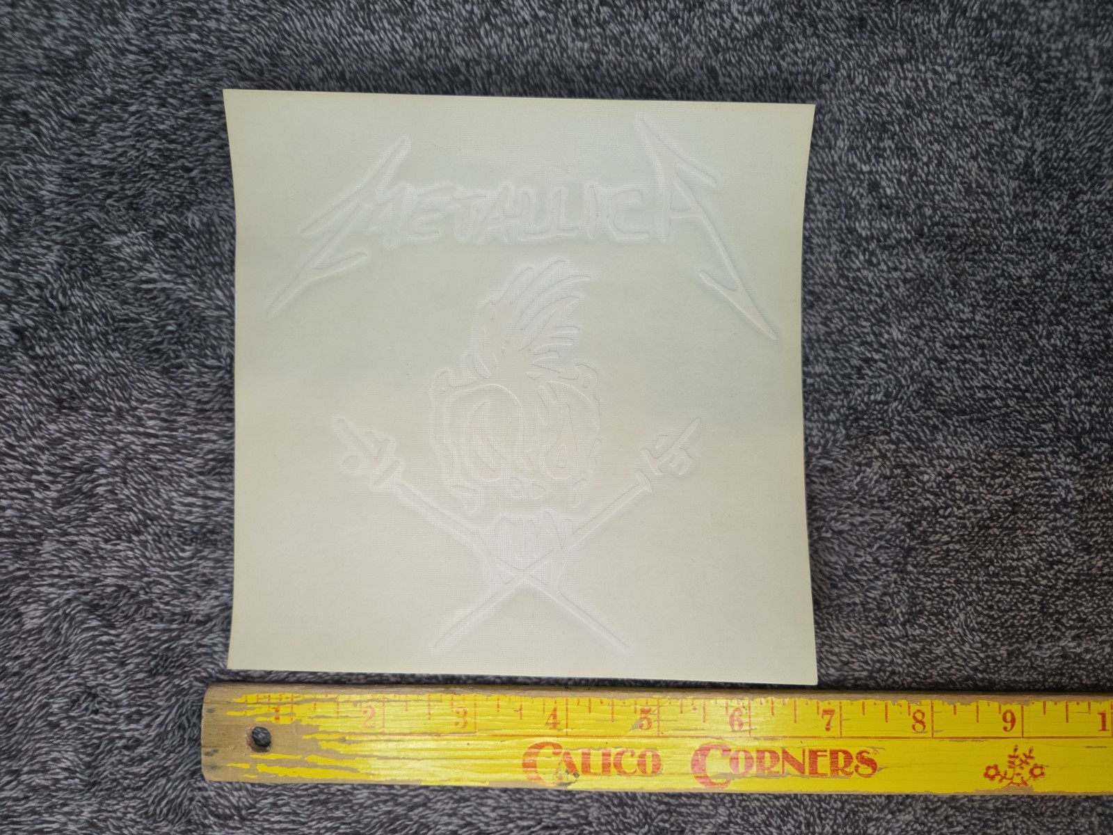 Vintage Metallica Vinyl Sticker Lot (3 Stickers) Grafx 1997-1998 Car Decals