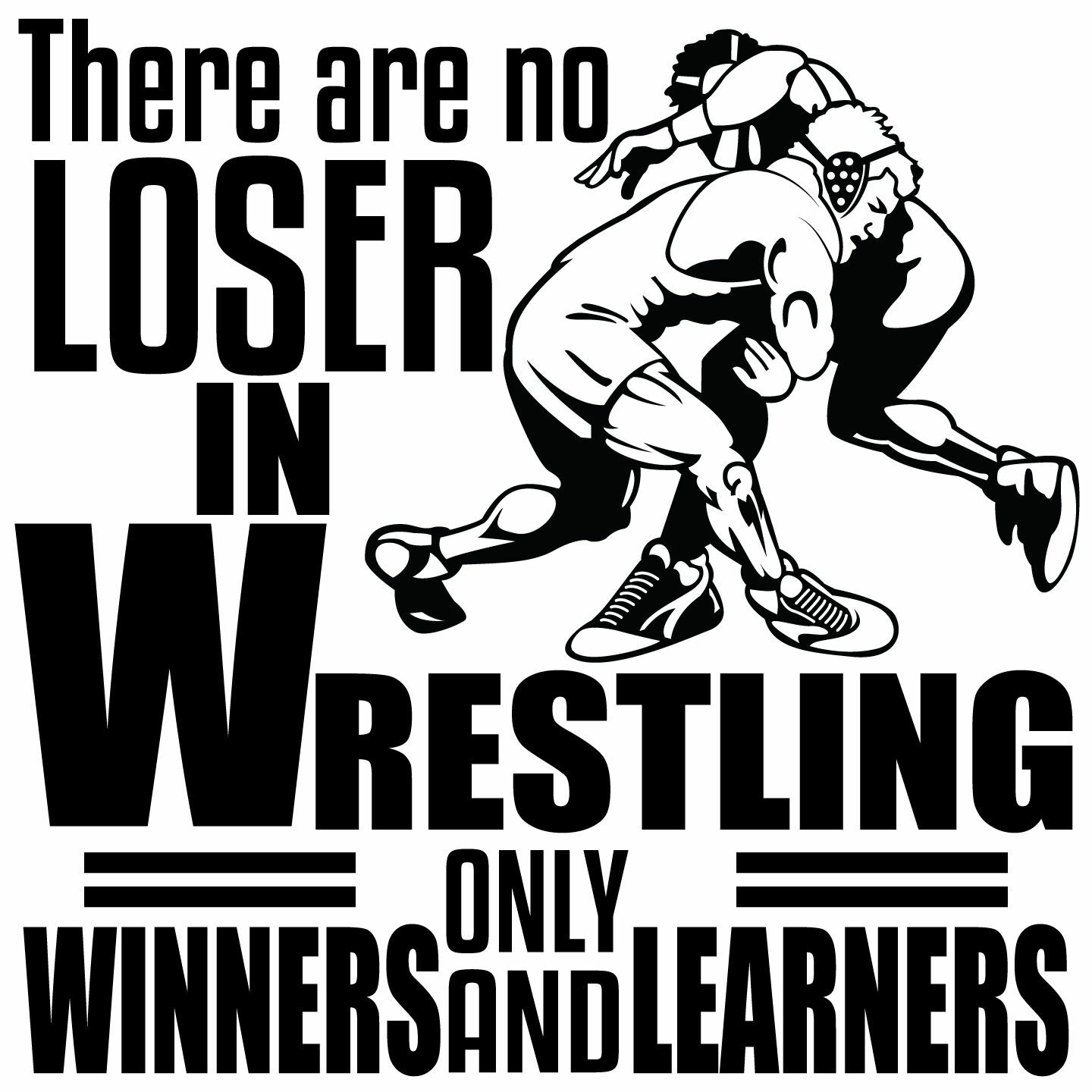 Removable Inspirational Wrestling Quotes Home Bedroom Wall Decal Design Stickers