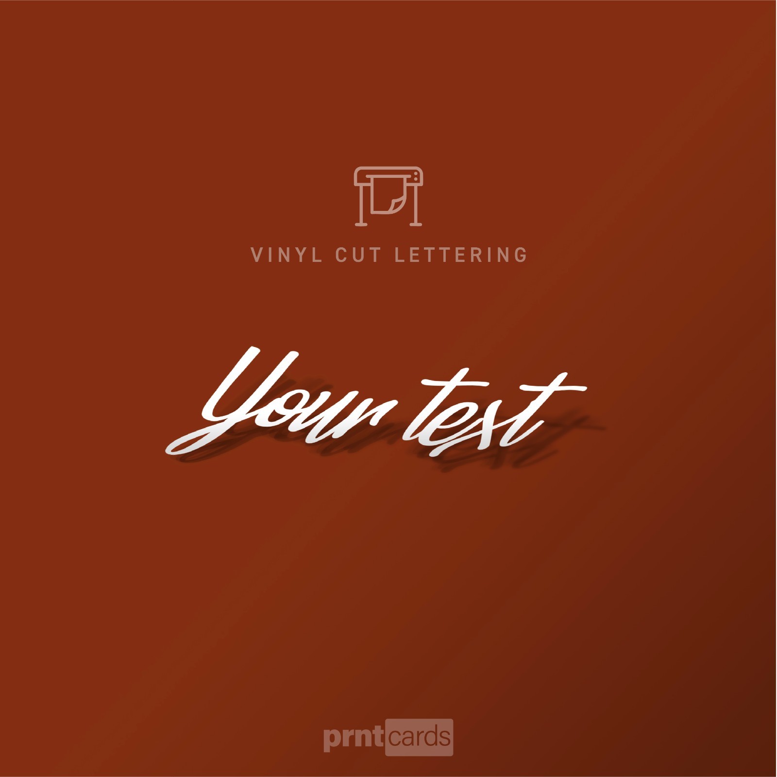 Custom Text Vinyl Lettering | Any Text Name | Premium Vinyl Decal Sticker