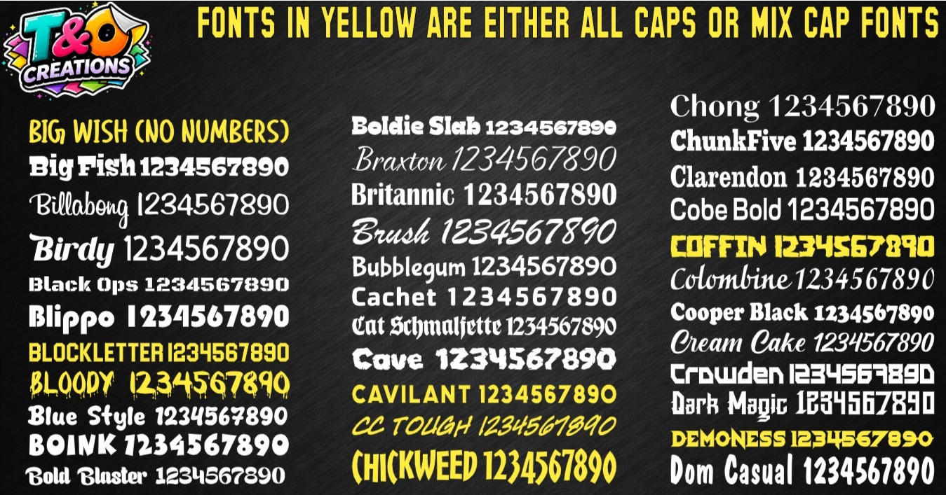 Custom Text Vinyl Lettering Decal -ANY TEXT- Several Size Options 1.5"-72" width
