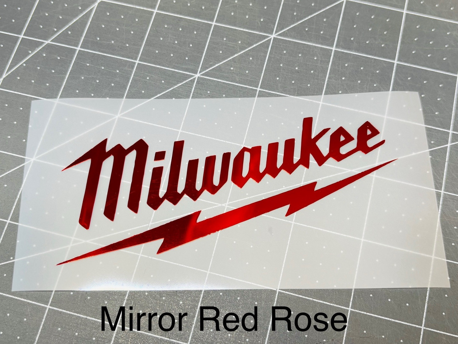 TWO Milwaukee Vinyl Decals/Stickers Many Sizes/Colors Free Ship