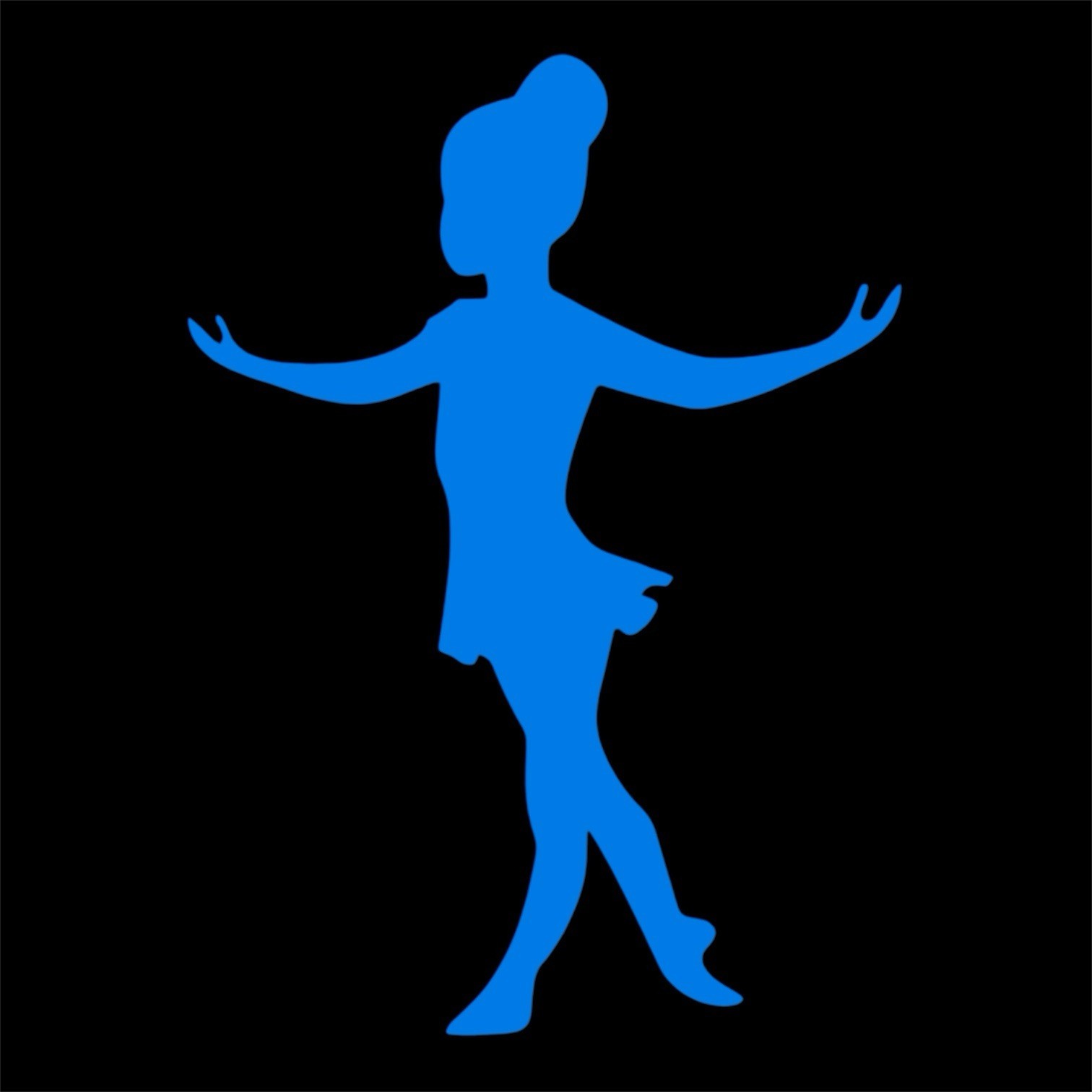 Ballerina dancing #2 Decal for car Windows Laptops most Smooth Surfaces