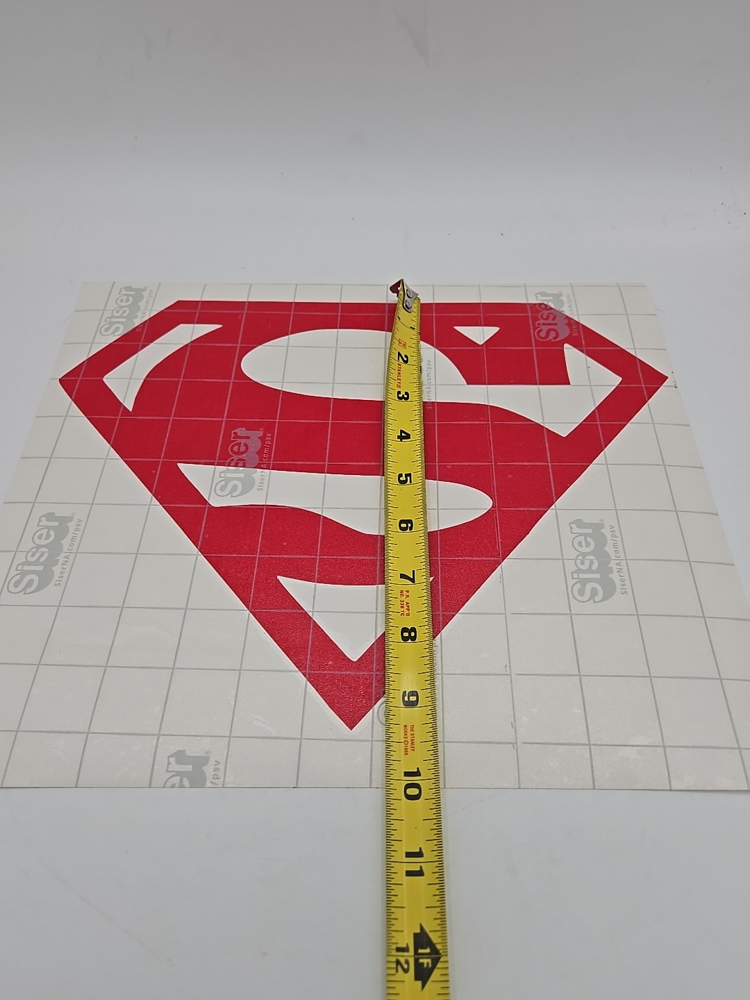 Superman Vinyl Decal Siser