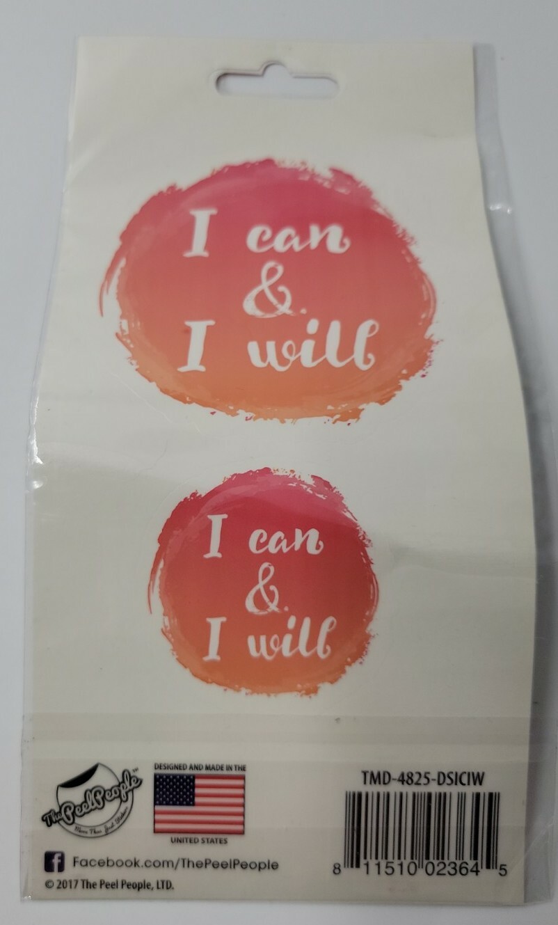 The Peel People Decals/ 2 Lot / Dishwasher Safe Decals / Bottles- Mugs- Walls…