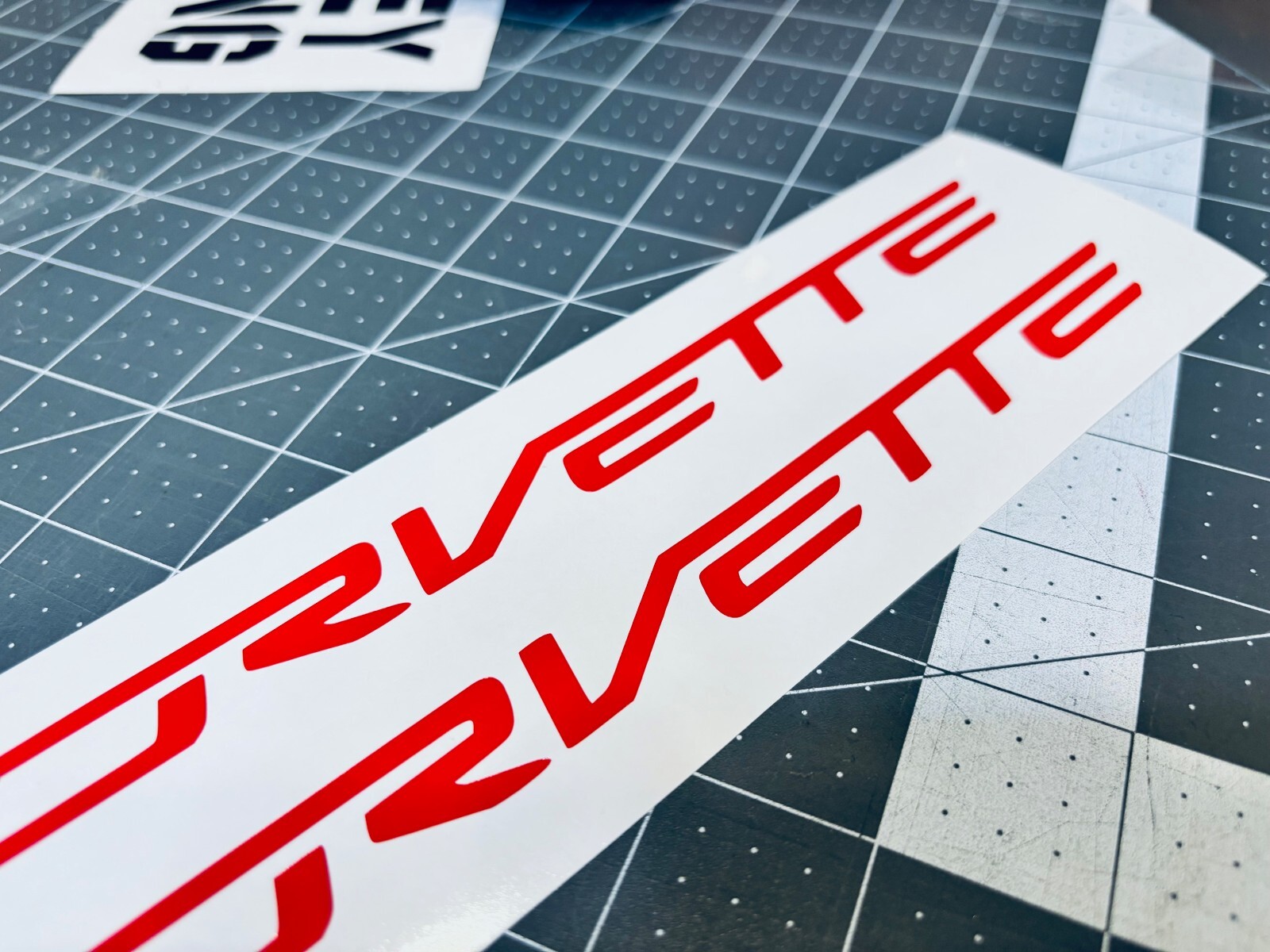 TWO Corvette Vinyl Decals MANY Size & Color Options Buy 2, Get 1 FREE