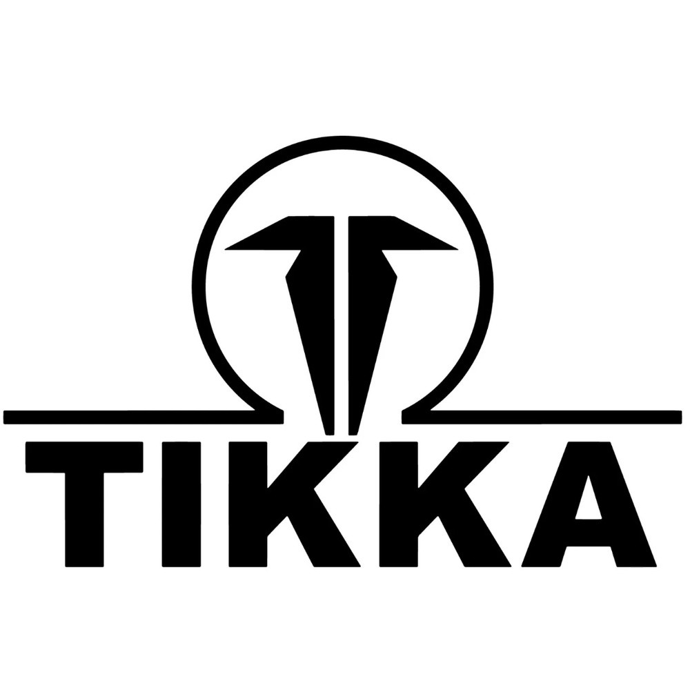 Tikka Rifles Vinyl Decal Firearms Logo Car Window Gun Case Laptop Sticker