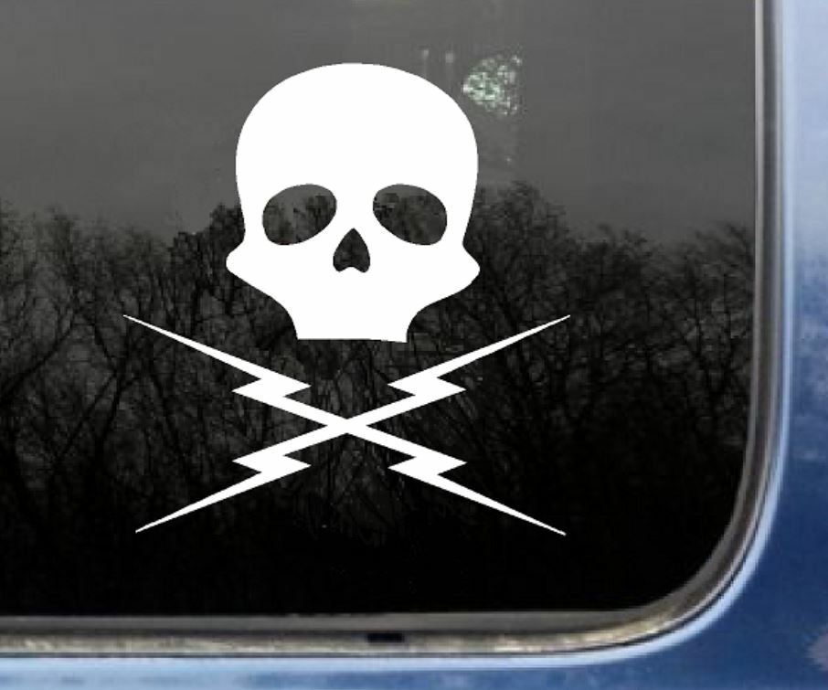 Death Proof Various Sizes & Colors Durable High Performance Die Cut Vinyl Decal