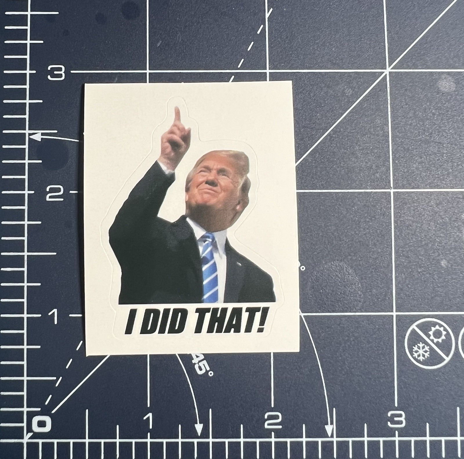 10x “I Did That” Trump Sticker Funny Political Meme Decal Waterproof Laptop Car