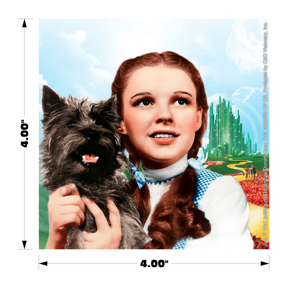 Sticker – The Wizard Of Oz Dorothy Toto The Dog 1930s Children's Fantasy Movie