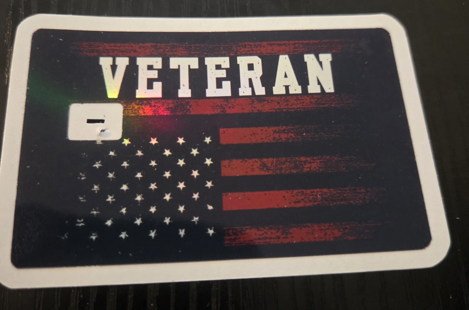 American Military Veteran ATM Credit Debit Card Skins Sticker Army Navy Marines