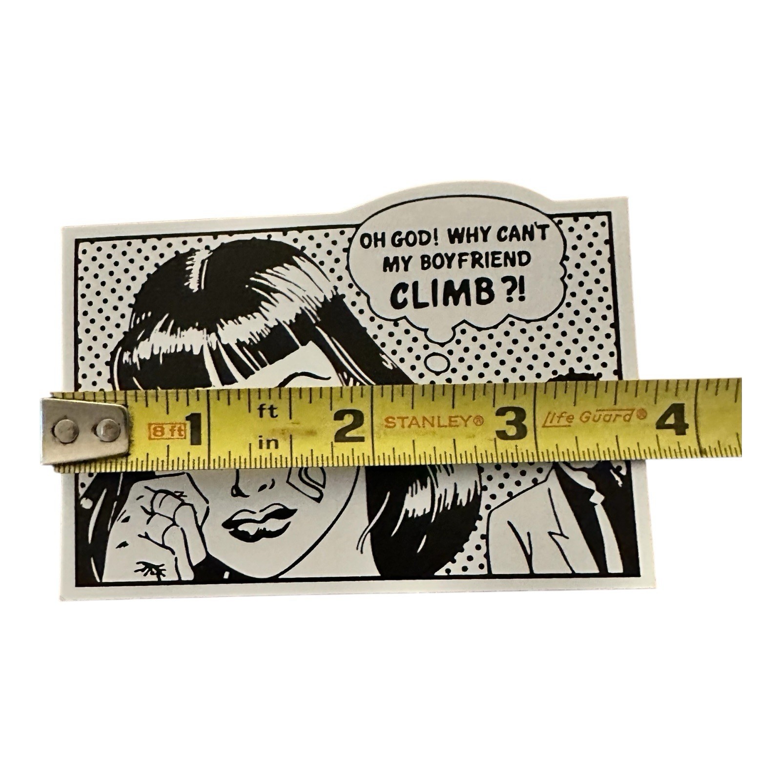 Original Black Diamond Why Can’t My Boyfriend Climb Sticker Decal Retro