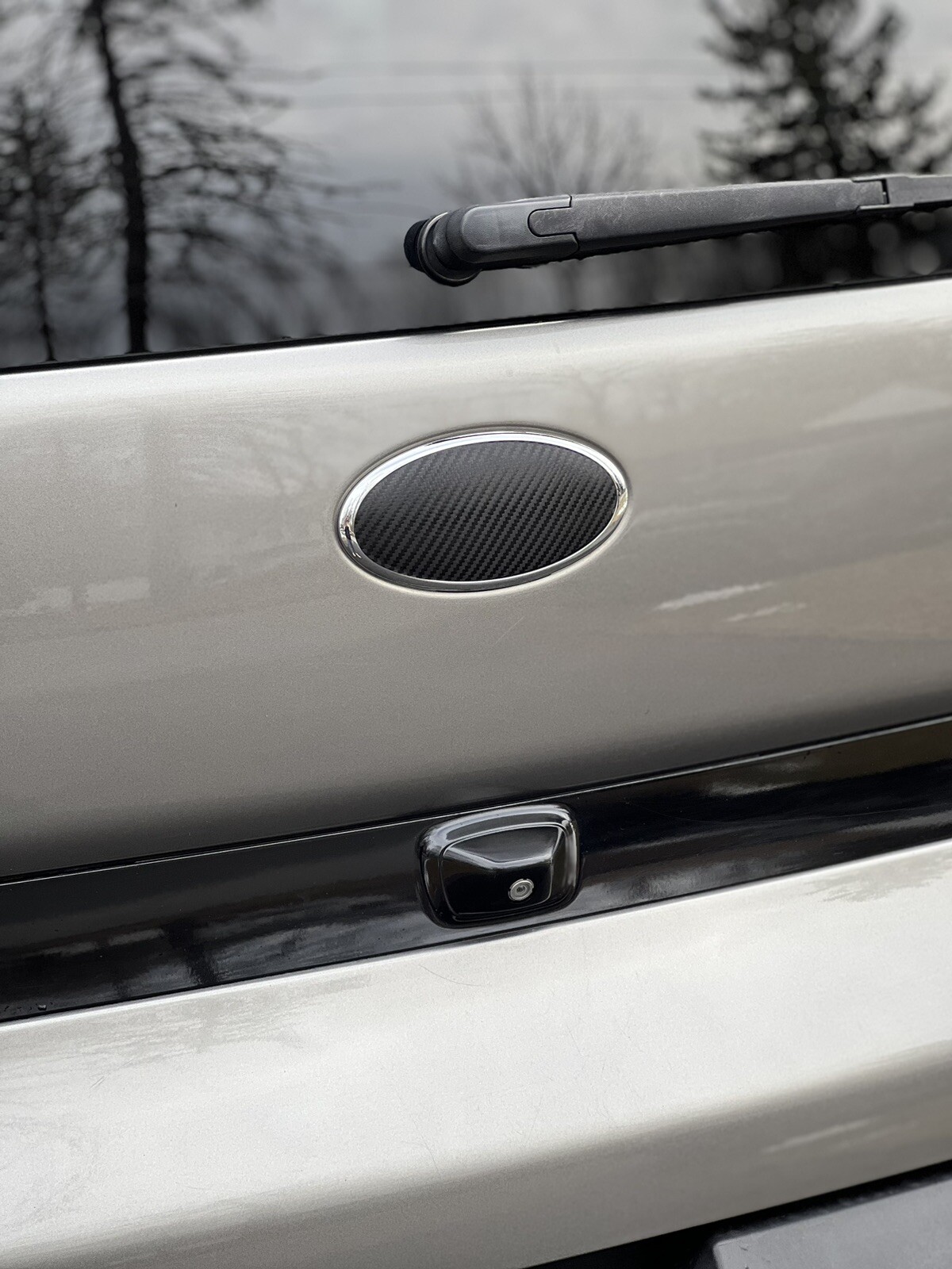Carbon Fiber Emblem overlay decal Decals graphics fit any 2014 2015 Kia Soul