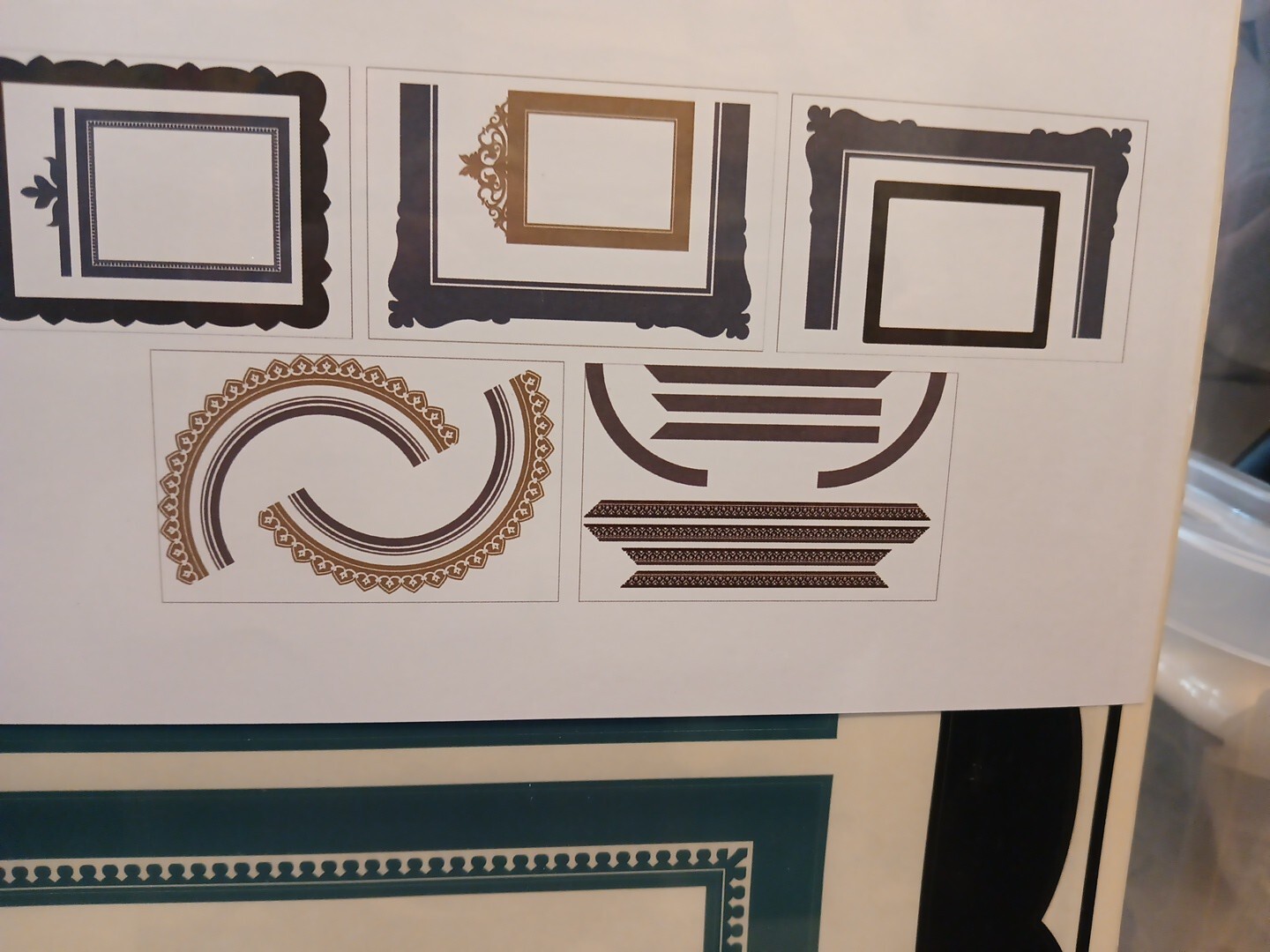 HTF IKEA Klatta By Joni Whyte Decal Style Wall Decor-Frames-Photo/Art/Blank-MIOP