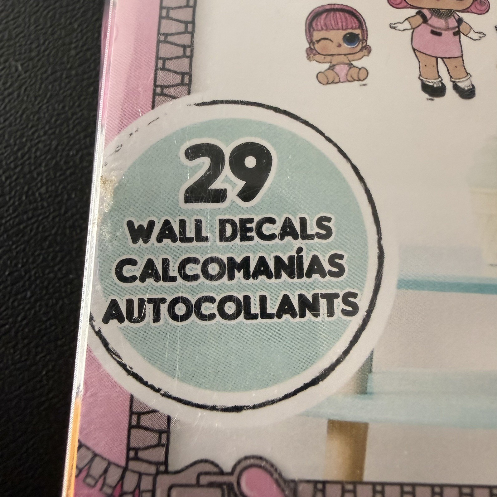 RoomMates L.O.L. Surprise! 29 Peel & Stick Repositionable Wall Decals