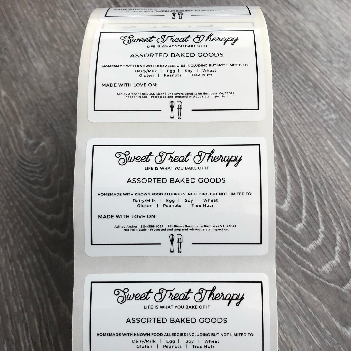 Custom Labels | Waterproof | Gloss or Matte Lamination | Your Logo or Design