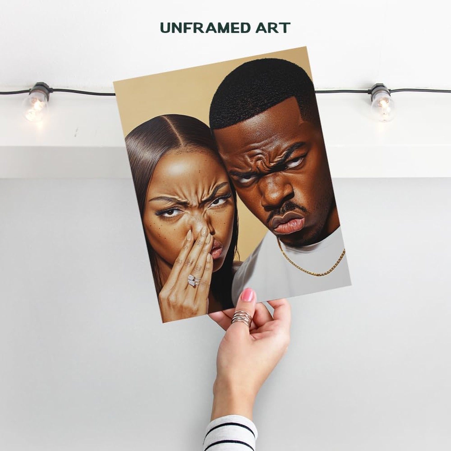 Hilarious Bathroom Wall Art Accessories – African American Wall Art Print – B…