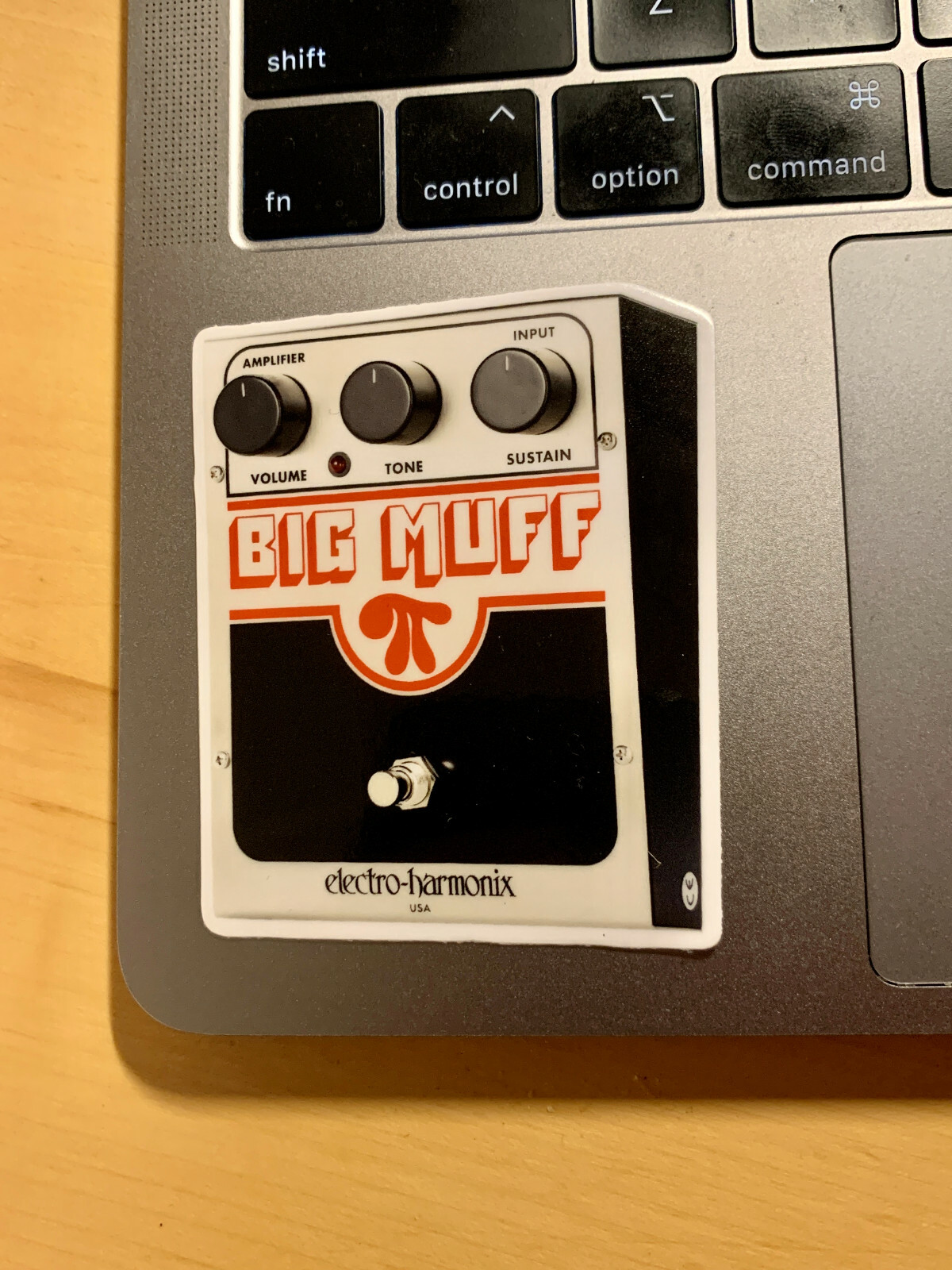 Electro Harmonix Big Muff Pi Fuzz Pedal Premium Vinyl decal sticker guitar skate