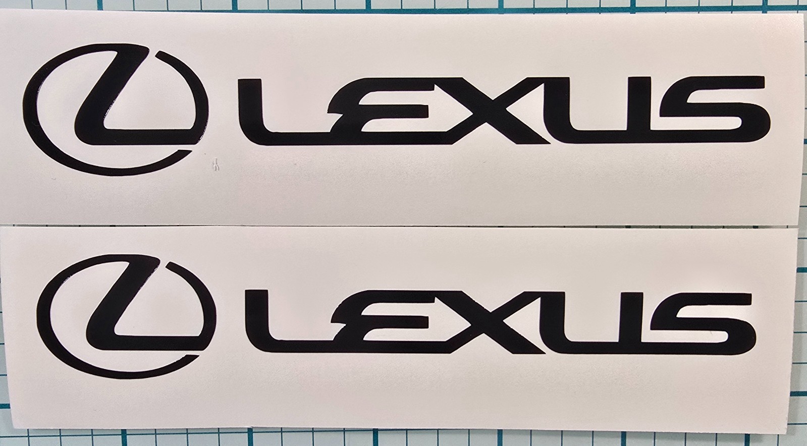 2 Lexus Vinyl Decal Cars Trucks Windows Laptops Boards Glass Cups