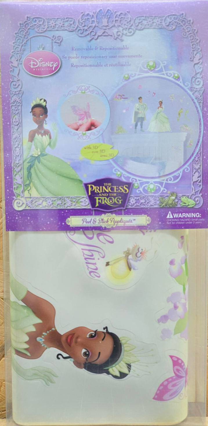 Disney's The Princess & The Frog Wall Stickers Peel & Stick Appliques RMK1423SCS