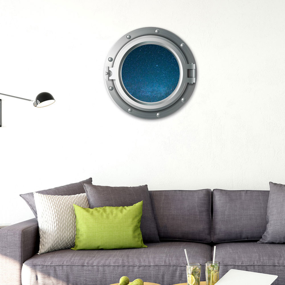Airplane Porthole Wall Stickers Airplane Window View Sticker