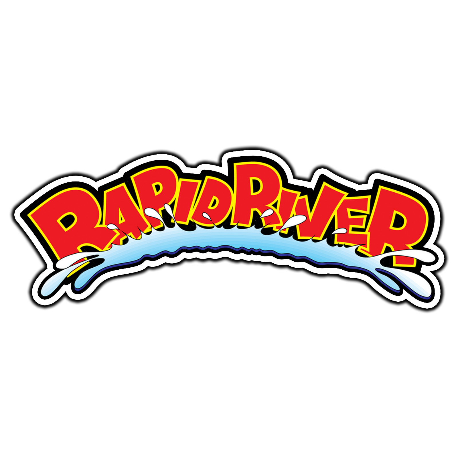 Rapid River Arcade Logo #1 Sticker Waterproof Vinyl Decal Die-Cut